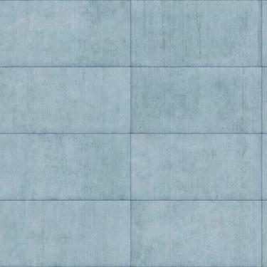 Imagem de Papel De Parede Adesivo Rústico Taco Azul 3m