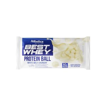 Imagem de Best Whey Ball (50g) White Milk Crunchy Atlhetica Nutrition-Unissex