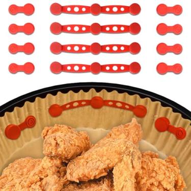 Imagem de CITYBAN 12 peças de ímãs de fritadeira a ar (12 peças (vermelho))
