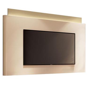 Imagem de Painel Para TV 85 Pol Orgânico Com LED 208cm Aslan B01 Off White Champ