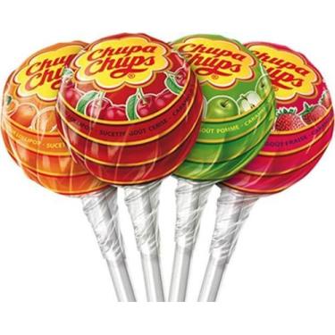 Imagem de Pirulito Chupa Chups Sortido Contendo 50 Unidades 600G