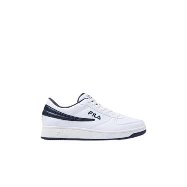 Imagem de Fila Tênis masculino baixo, Branco/Fila Navy/Fila Navy, 41
