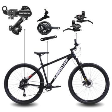 Imagem de Bicicleta Aro 29 Absolute Nero 5 MTB Alumínio 21 Marchas Câmbio Shimano Freio a Disco (Preto, 15)