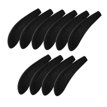 Imagem de Bothyi 10 peças de ombreiras portáteis flocadas, multiuso, antiderrapantes, suporte para ombros e camisetas