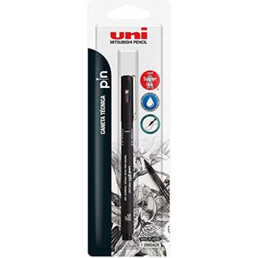 Imagem de Caneta Técnica CS3-200 Pin Fine Line, Uni-ball, Preta, Blister c/1 unidade
