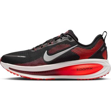 Imagem de Nike Tênis masculino Vomero 18, Preto/branco Summit/Crimson brilhante, 42