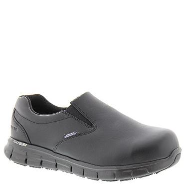 Imagem de Skechers Para Work Sure Track Vonn Tênis feminino antiderrapante, Preto, 6.5