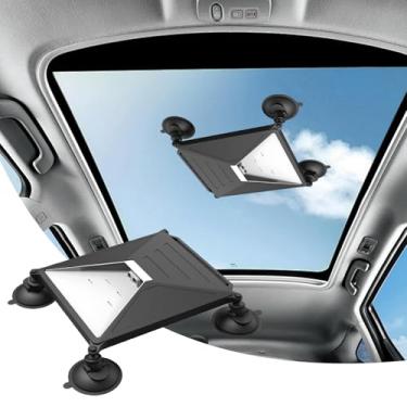 Imagem de Starlink Mini Suporte de ventosa para carro, mini acessórios Starlink Kit de montagem segura para janelas de carro e tetos solares, forte sucção para sinal de satélite estável em trailers, barcos