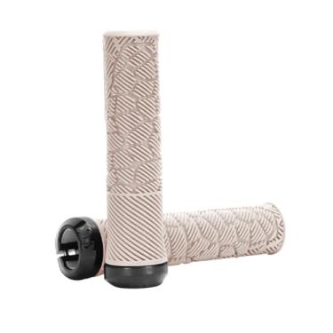 Imagem de TARSHYRY Grips de Guidão de Bicicleta, Trava única Em Barra de Bicicleta Caixa de 22,2 Mm, para Montanha, Bicicleta Dobrável, Aderência à Mão Sem Borracha (Rosa)