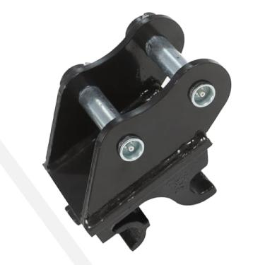 Imagem de Luqeeg Mini Hitch Mecânico de Acoplador Rápido Escavadeira, Anexos de Escavadeiras Pequenas Gancho de Conexão Rápida para até 3 Toneladas de Escavadeiras, Ferramentas de Substituição
