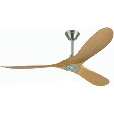 Imagem de Ventiladores De Teto Sem Luzes, Ventilador De Teto Com Motor Dc De 132 Cm Com Controle Remoto, Terno De Lâmina De 3 Cores De Carvalho, Com Controle Remoto, Ventilador D, Light Woodgrain, 52in