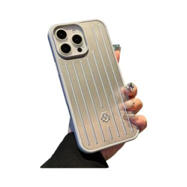 Imagem de Capa De Telefone Em Liga De Alumínio À Prova De Choque Desert Gold Par