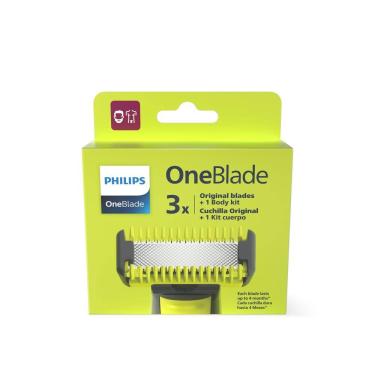 Imagem de Kit Lâminas Substituíveis Philips OneBlade QP630/51 Compatível com todos os modelos