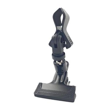 Imagem de AsrMyjcx Suporte de clipe de tripé com cabeça esférica compacta, giratória 360 °, acessório profissional preto para câmera, adaptador de montagem com rosca de, com Clipe de Mola