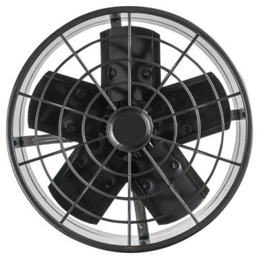 Imagem de Ventilador Axial Exaustor Industrial 30cm 110V - Ventisol, Preto e Cin