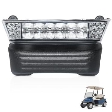 Imagem de FIXHAWK Kit de farol Club Car Precedent com para-choque, adequado para carrinho de golfe elétrico 12V Club Car Precedent 2004-UP. Substituição OEM # 102524801, 1025248-l01.