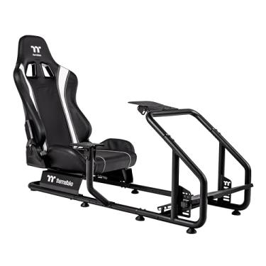 Imagem de Thermaltake GR300 Racing Simulator Cockpit; assento ajustável de PVC; suportes ajustáveis para pedal e roda; suporte de câmbio incluído; compatível com Thrustmaster/Logitech/Thermaltake/Fanatec