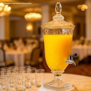 Imagem de Suqueira De Cristal Transparente Diamond 2l Jarra Dispenser Transparen