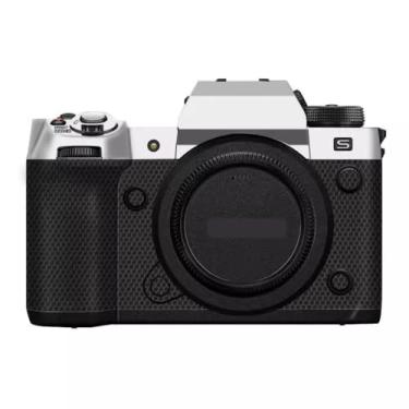 Imagem de XH2 X-H2 XH2S Adesivo protetor do corpo da câmera película decalque para FujiFilm X-H2 XH2S filme de vinil sem espelho (prata fosco prata + preto fosco)