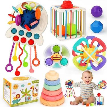 Imagem de Brinquedos para bebês de 0 a 6 meses, 5 em 1 brinquedos Mont