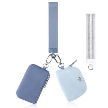 Imagem de Carteira de pulso Babysun Mini Zip Around, bolsa dupla feminina
