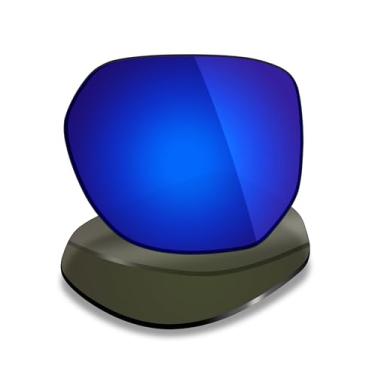 Imagem de Mryok Lentes de reposição polarizadas para óculos de sol Oakley Latch Beta, HD Polarized, proteção UV, resistente a impactos e ajuste perfeito - azul escuro