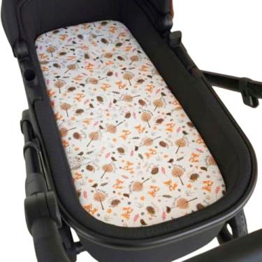 Imagem de Colchão para Carrinho Moises Colchonete Bebê Menino Menina com Capa Removível e Espuma(FOX)