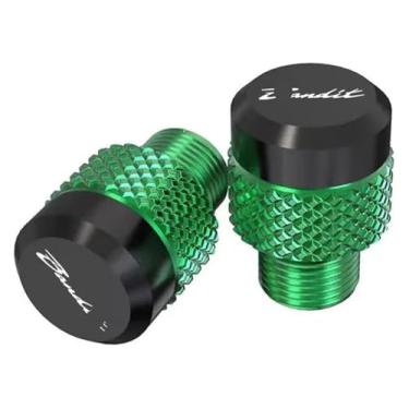 Imagem de Parafusos Parafusos Espelho Orifício Tampa Compatível com S&uzuki GSF 250 600 600S 650 650S 650N 1200 1250 Bandit 650S (Verde)