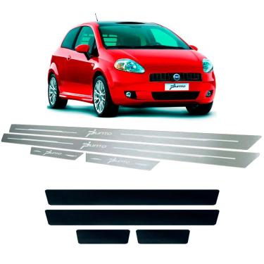 Imagem de Soleira + Vinil Fiat Punto 2007 Até 2012
