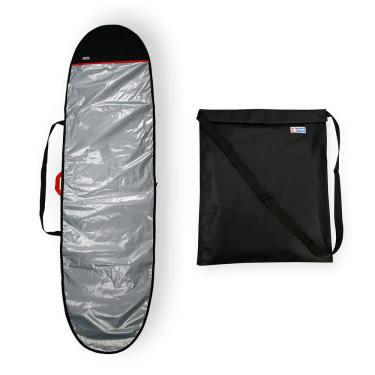 Imagem de Capa prancha longboard refletiva 9`0 a 9`4 com wetsuit bag