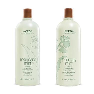 Imagem de Shampoo e condicionador Duo Aveda Rosemary Mint 1L
