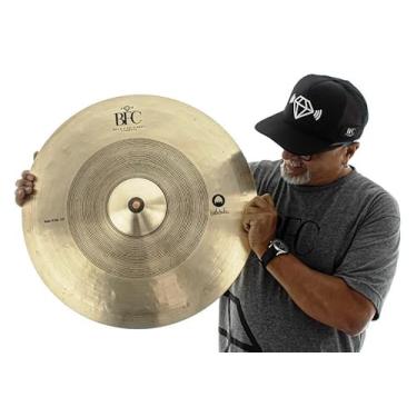 Imagem de Ride BFC Brazilian Finest Cymbals Signature CARLOS BALA 22¨ CBR22 em Bronze B20 Versátil e Definido