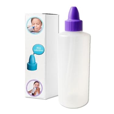Imagem de Kit Lavador Nasal Garrafa De Lavagem Nasal 250ml - Para Adulto, Infantil, Criança, Bebê | Alívio De Sinusite Rinite Congestão Alergia | Frasco Irrigador Ducha Nasal Com Bico Anatômico Higienização Segura Eficaz Nariz Sinusal