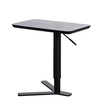 Imagem de Mesa de centro pequena removível para sofá, mesa lateral, mesa de cabeceira pequena de madeira maciça para apartamentos (D, como mostra a imagem