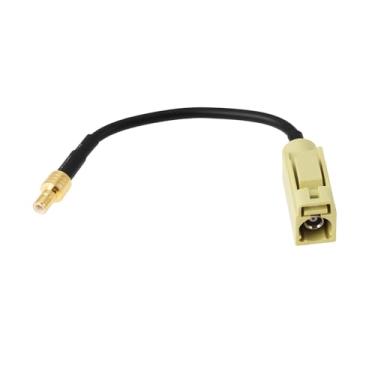 Imagem de LT Easiyl Cabo adaptador de antena de rádio satélite para carro Fakra K compatível com antena XM Sirius Satellite GPS antena de áudio do carro GSM antena