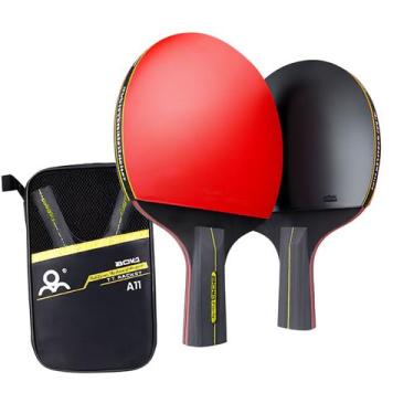 Imagem de Kit Tênis De Mesa Gold Sports Boli 6.0 Series - 2 Raquetes Short 6 Sta