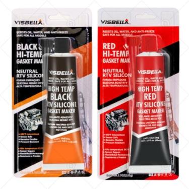 Imagem de Cola silicone alta temp cinza - WRTH