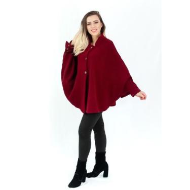Imagem de Poncho de botoes - hanneli