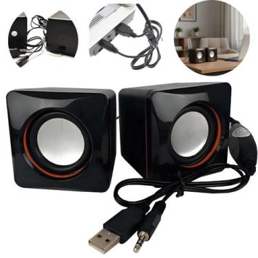 Imagem de Mini Caixa de Som com Cabo USB Envio Imediato - Atena