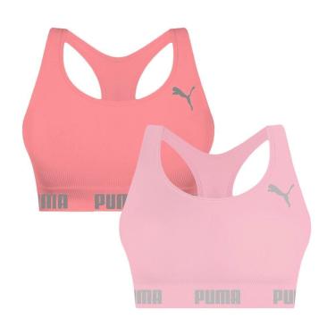 Imagem de Kit 2 Tops Puma Nadador Sem Costura Feminino