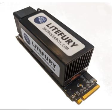 Imagem de Placa de desenvolvimento RHS Research Litefury Xilinx Artix-7 FPGA M.2