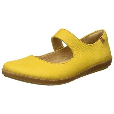 Imagem de El Naturalista Sapatilhas femininas de bico fechado, Curry, 38