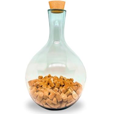 Imagem de Garrafao De Vidro Porta Rolhas 15 Litros Redondo Decorativo