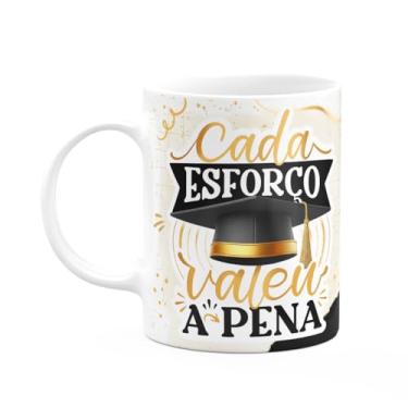 Imagem de JPS INFO, Caneca Formatura G-Black - Cada esforço valeu a pena