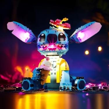 Imagem de BVOPLME Kit De Luzes Led Compatível Com Lego Stitch Set, 43249 (Somente Luzes, Sem Modelos)