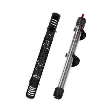 Imagem de Generic Aquecedor de aquário submersível com plugue americano, botão de ajuste eficiente, à prova d'água, ao calor, aquecedor de aquário