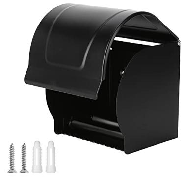 Imagem de Pissente Suporte para Higiênico de Parede Em Liga de Alumínio, Porta Rolo de Higiênico Economizador de Espaço para Banheiro e Hotel, Com Kit de Ferramentas para Fácil