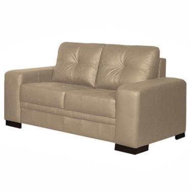 Imagem de Sofá 2 Lugares 170cm Milano Couro Bege 66 Gran Belo