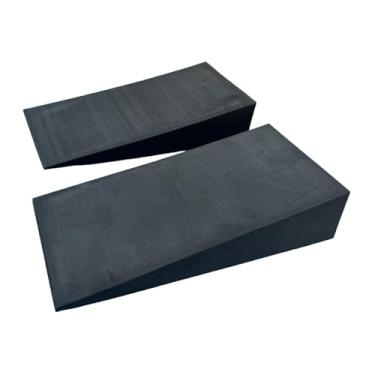 Imagem de Colaxi de cunha de ioga (2 unidades) de cunha de agachamento em EVA para treinamento, prancha inclinada para alongamento de pernas, para prática