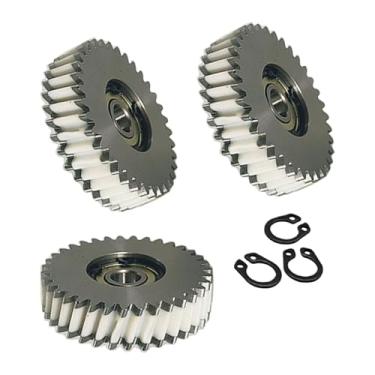 Imagem de kowaku Conjunto de 3 Engrenagens Oblíquas de 35 Dentes para Motor de Bicicleta Elétrica de 500 W - Peças E Componentes de Reposição